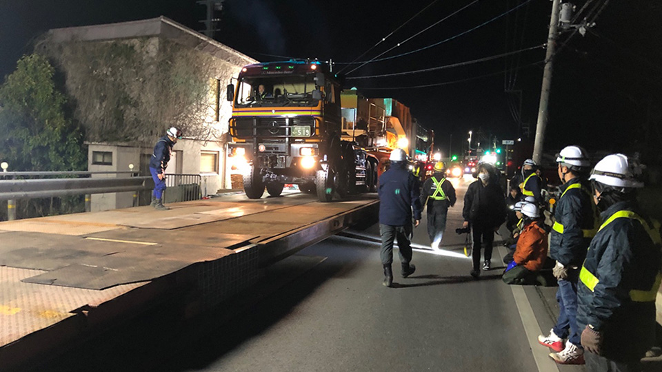 Bridge reinforcement work in a limited time