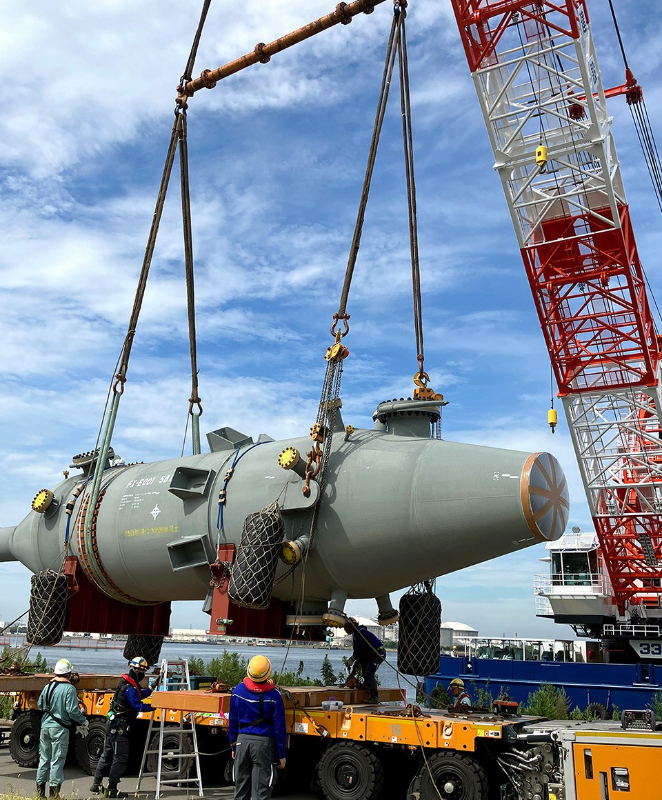 大型熱交換器更新｜NXエンジニアリング